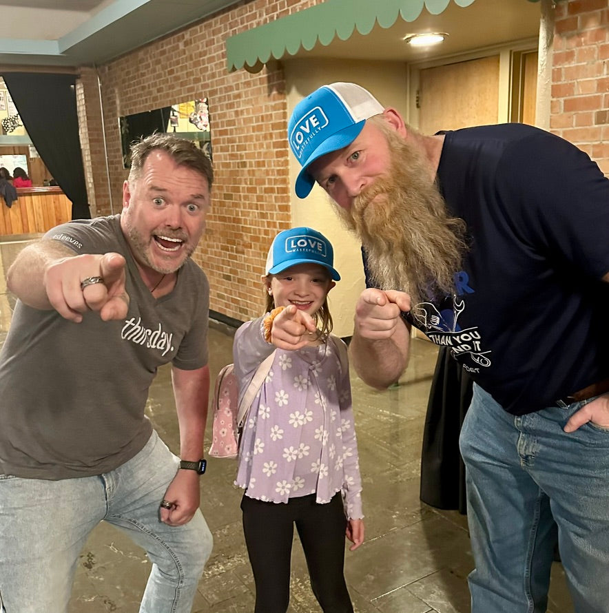 LOVE WASTEFULLY TRUCKER hat