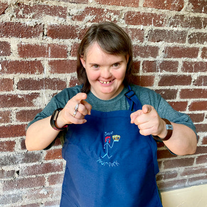 SAVE YOUR FORK Apron