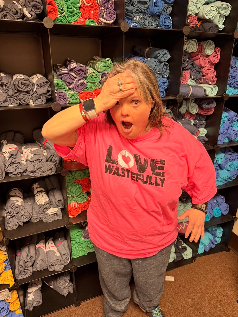 Love Wastefully BOLD t-shirt