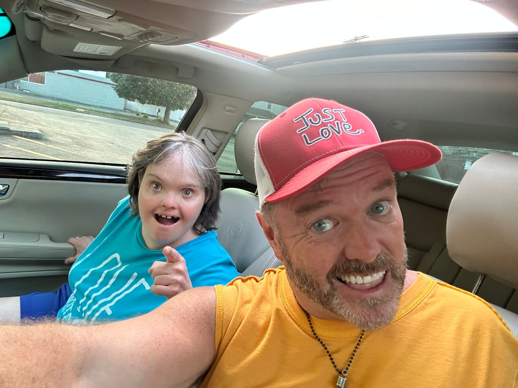 JUST LOVE TRUCKER HAT