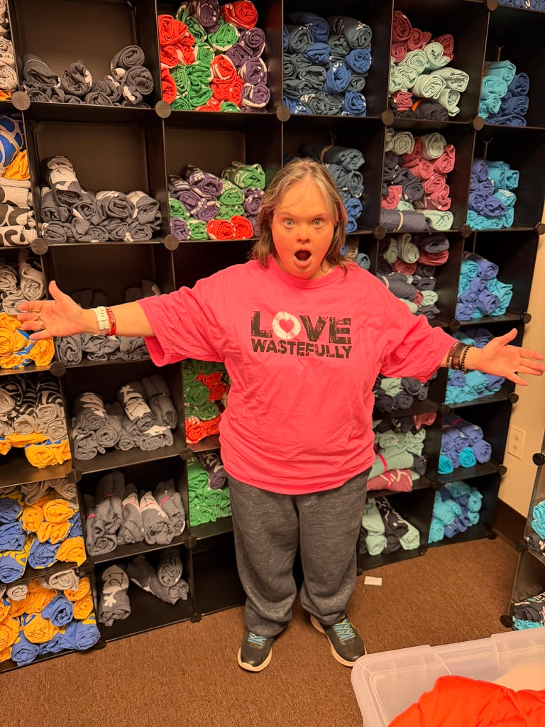 Love Wastefully BOLD t-shirt