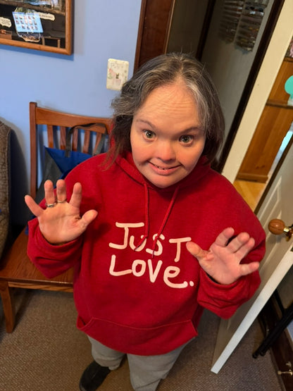 JUST LOVE HOODIE