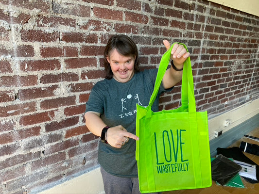 Love Wastefully Tote