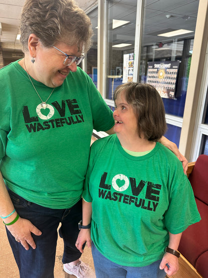 Love Wastefully BOLD t-shirt