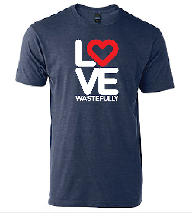 Love Wastefully Stacked t-shirt