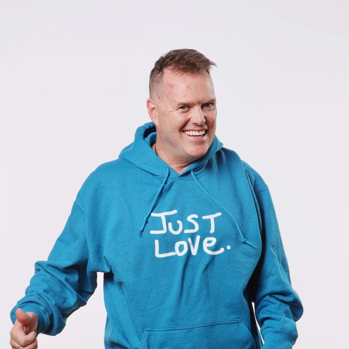 JUST LOVE HOODIE - SAPPHIRE BLUE