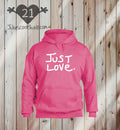 Just Love hoodie - pink