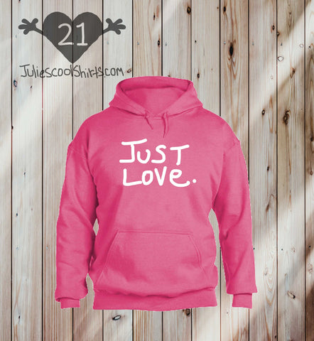 Just Love hoodie - pink