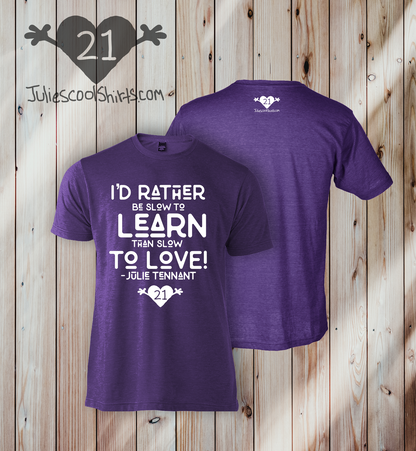 I'D RATHER t-shirt