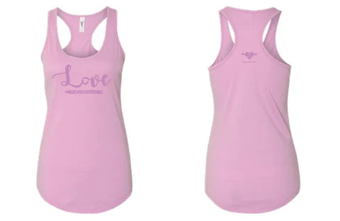 LOVE WASTEFULLY TANK - LILAC